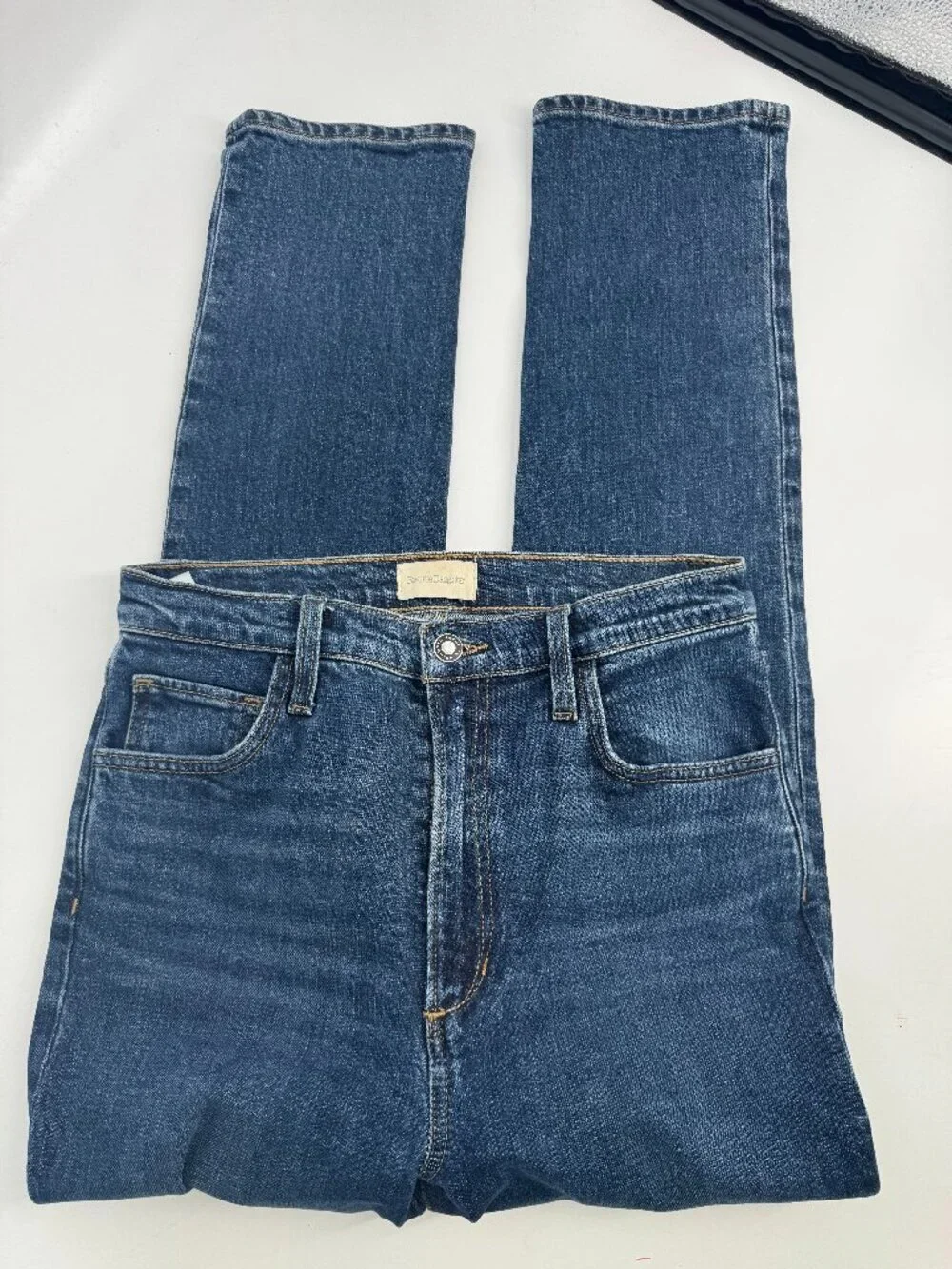 Favorite Daughter The Valentina Super High Rise Cigarette Ankle Jeans Size 27